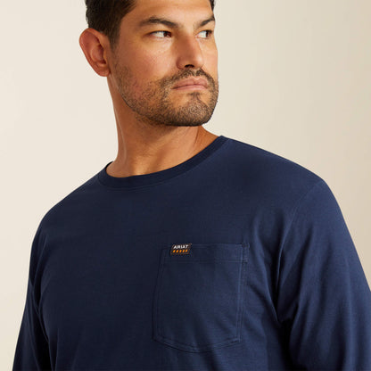 Rebar Cotton Strong Standard Pocket T-Shirt Men | Ariat discount