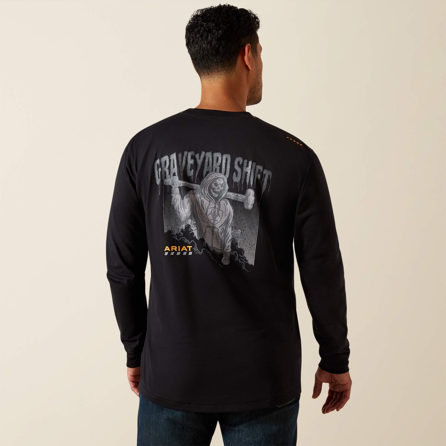 Rebar Workman Graveyard T-Shirt Men | Ariat sale
