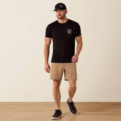 Ariat Stripe Patriotic Badge T-Shirt Men | Ariat discount