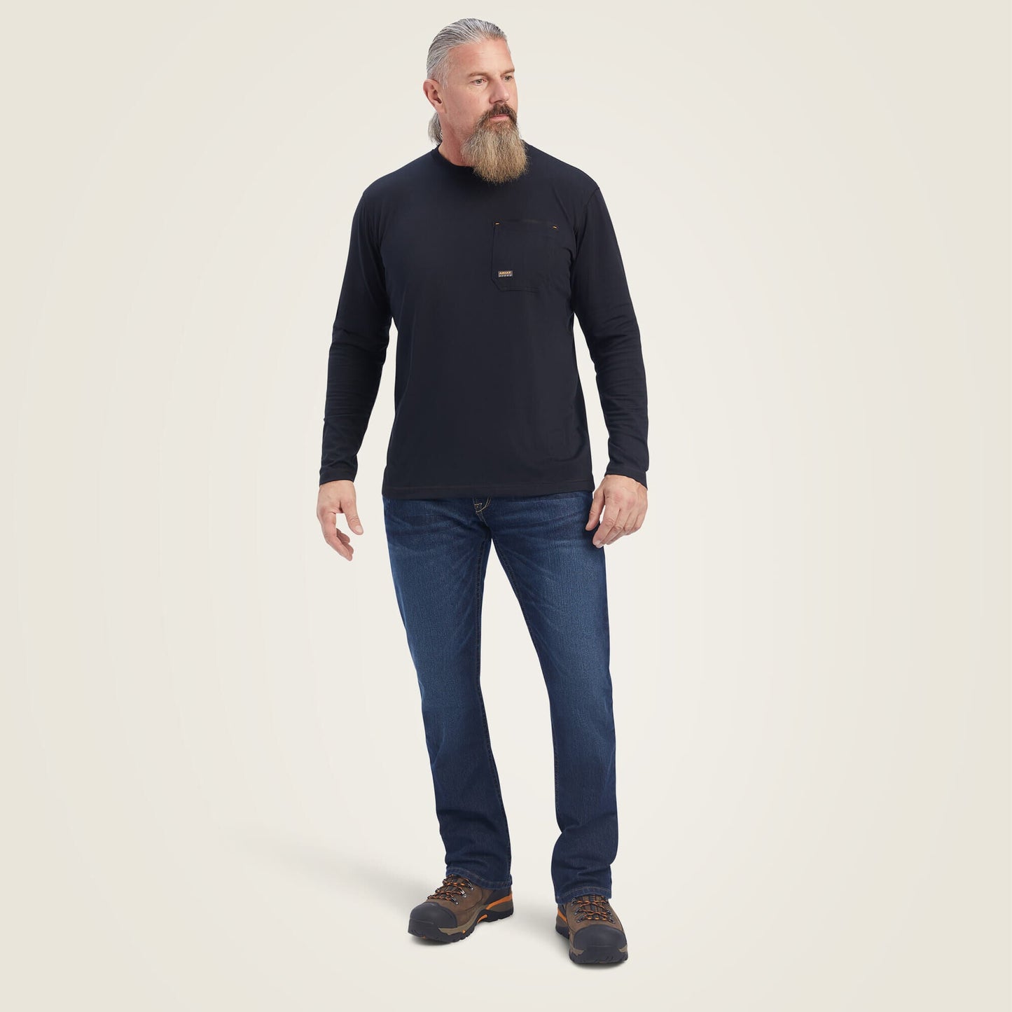 Rebar Workman Reflective Flag Graphic T-Shirt Men | Ariat on sale