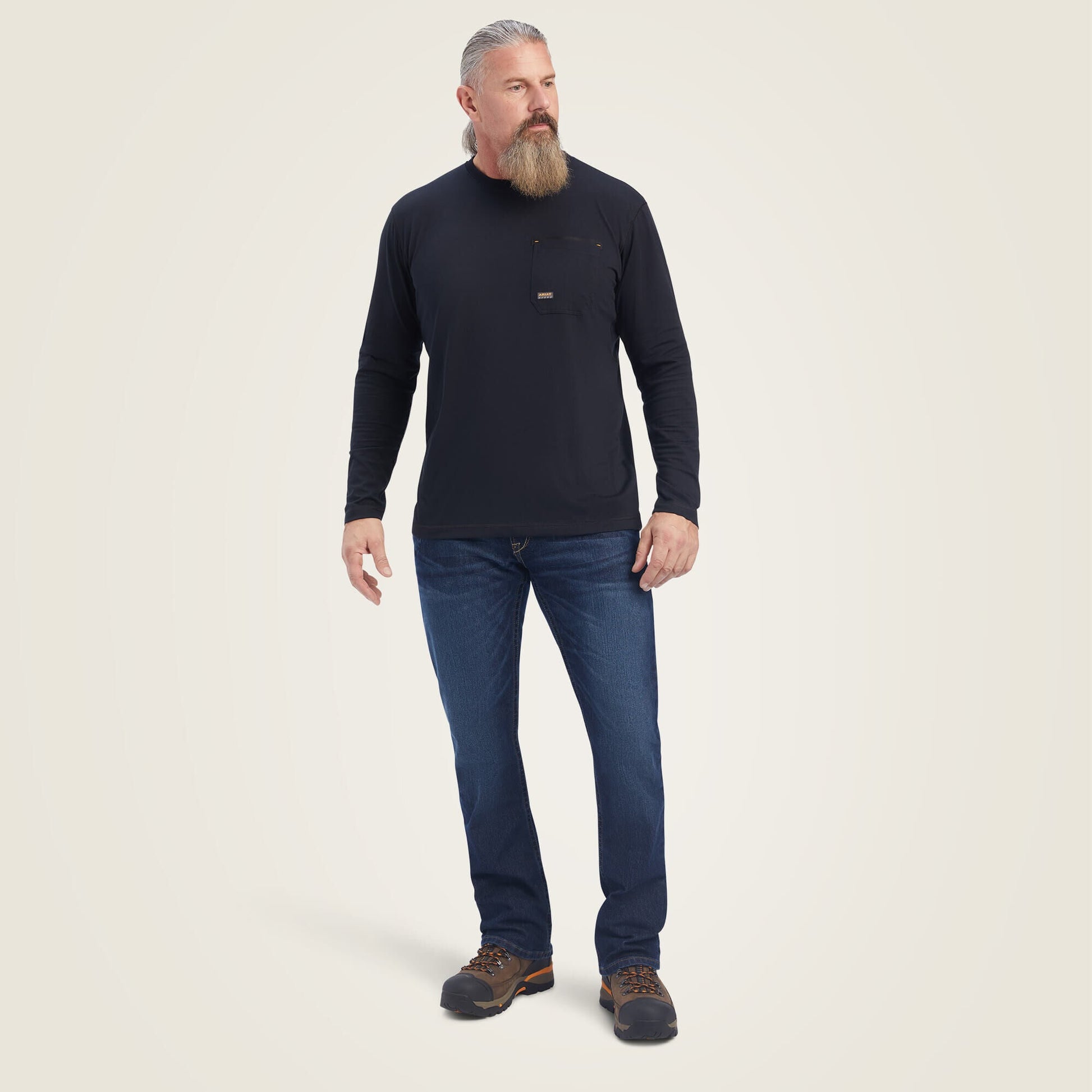 Rebar Workman Reflective Flag Graphic T-Shirt Men | Ariat on sale