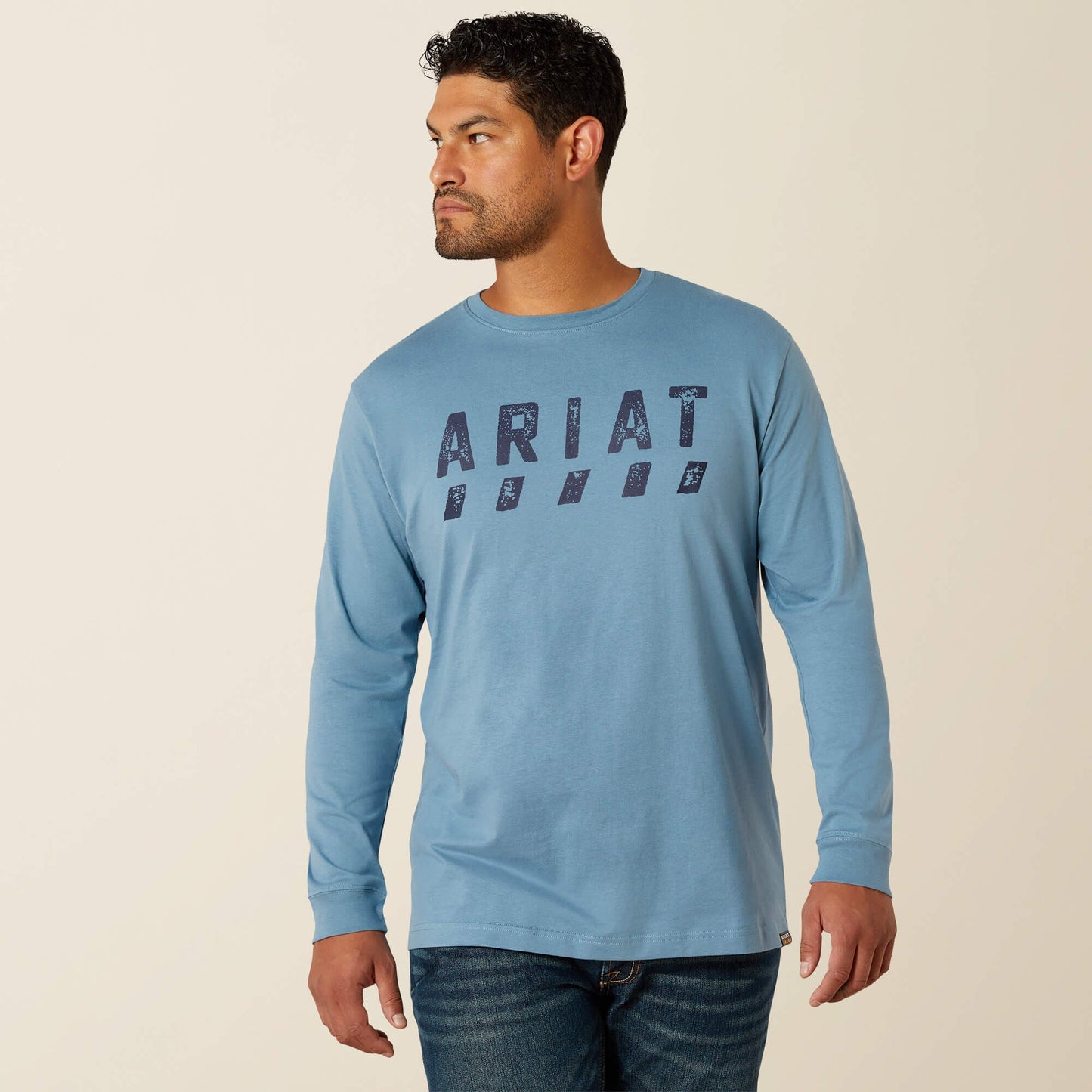 Rebar Cotton Strong Logo T-Shirt Men | Ariat for sale