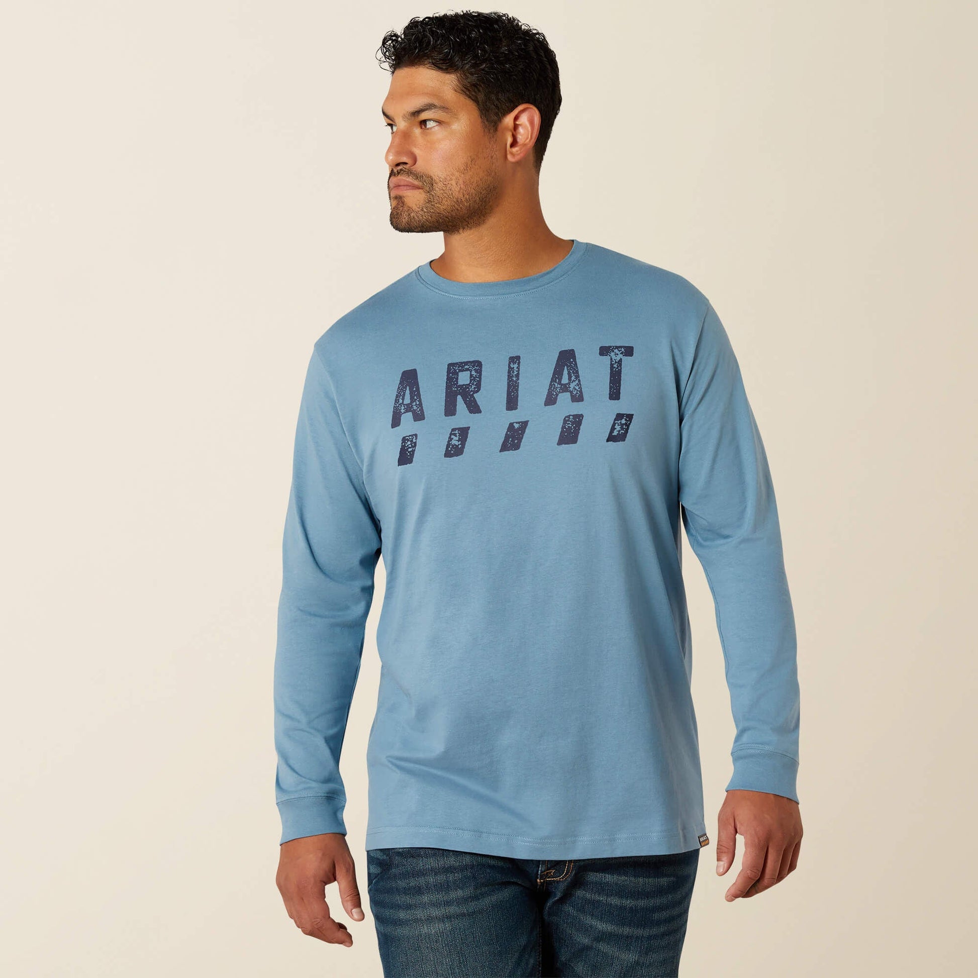 Rebar Cotton Strong Logo T-Shirt Men | Ariat for sale