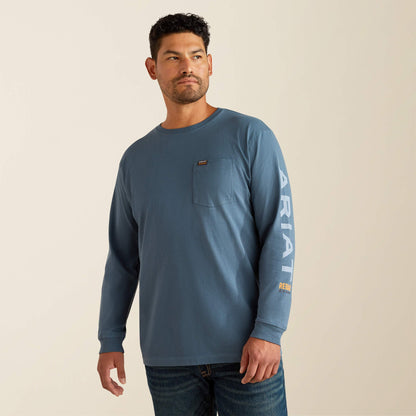 Rebar Cotton Strong Standard Logo Pocket T-Shirt Men | Ariat online