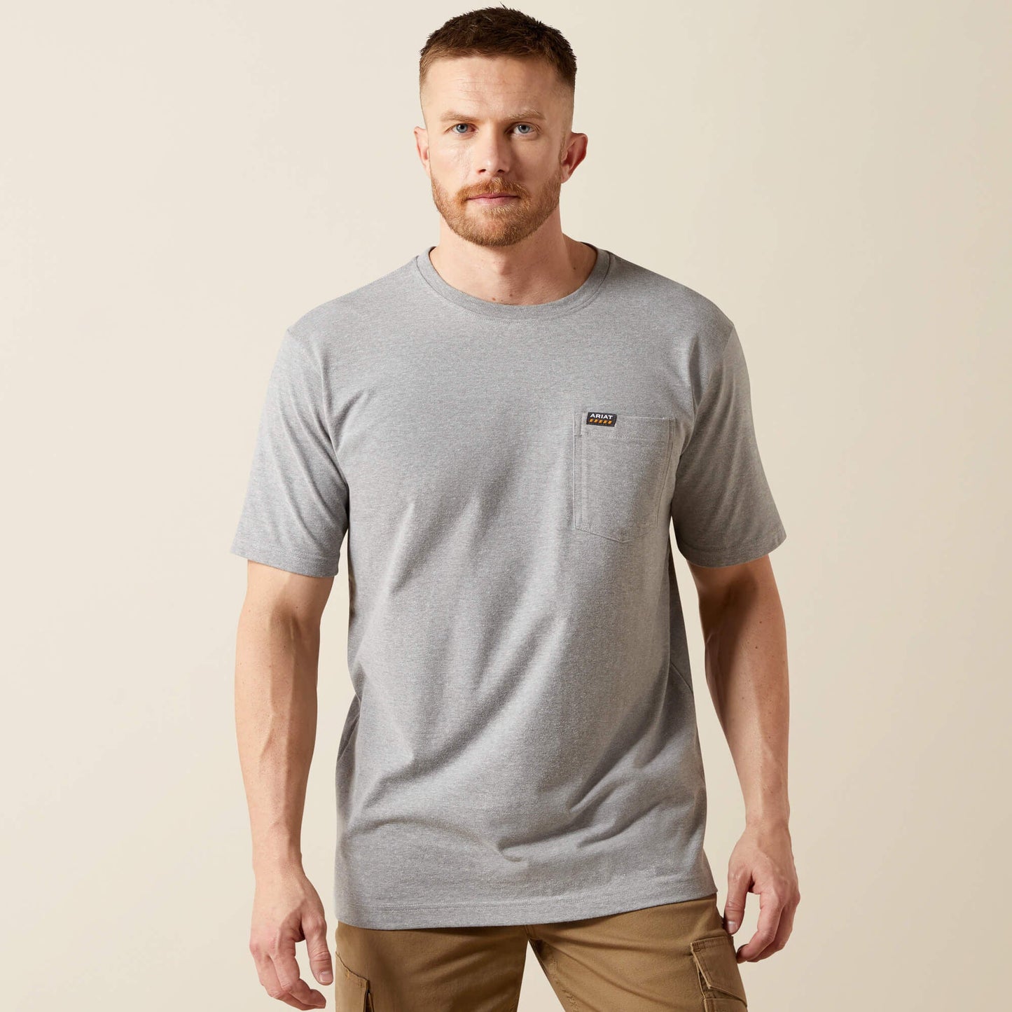 Rebar Cotton Strong Standard Pocket T-Shirt Men | Ariat sale