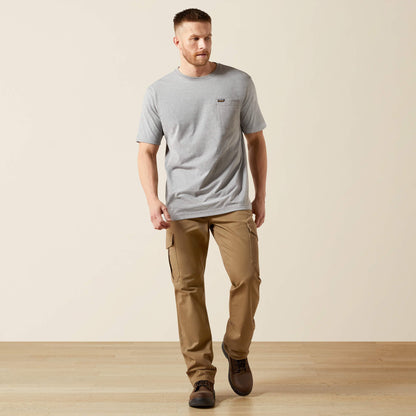 Rebar Cotton Strong Standard Pocket T-Shirt Men | Ariat sale