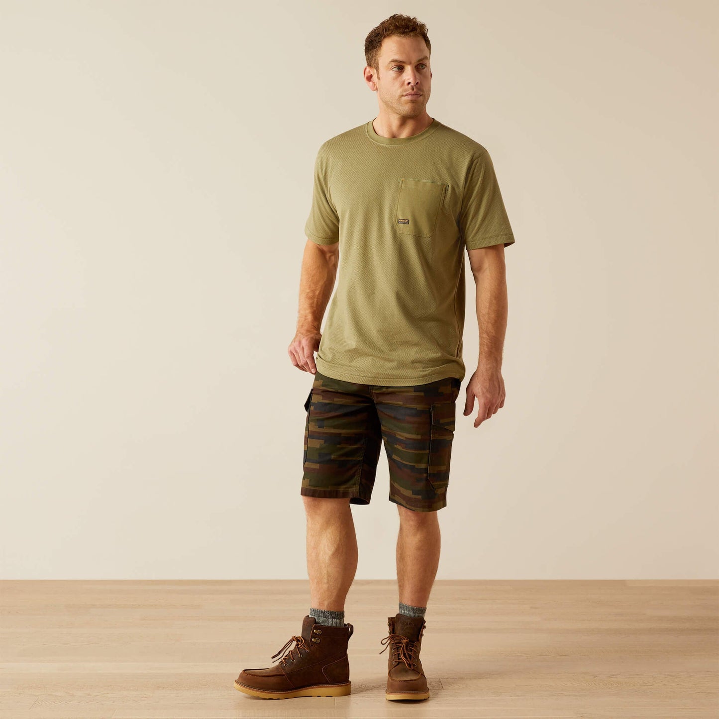 Rebar Workman 360 Shield Pocket T-Shirt Men | Ariat discount