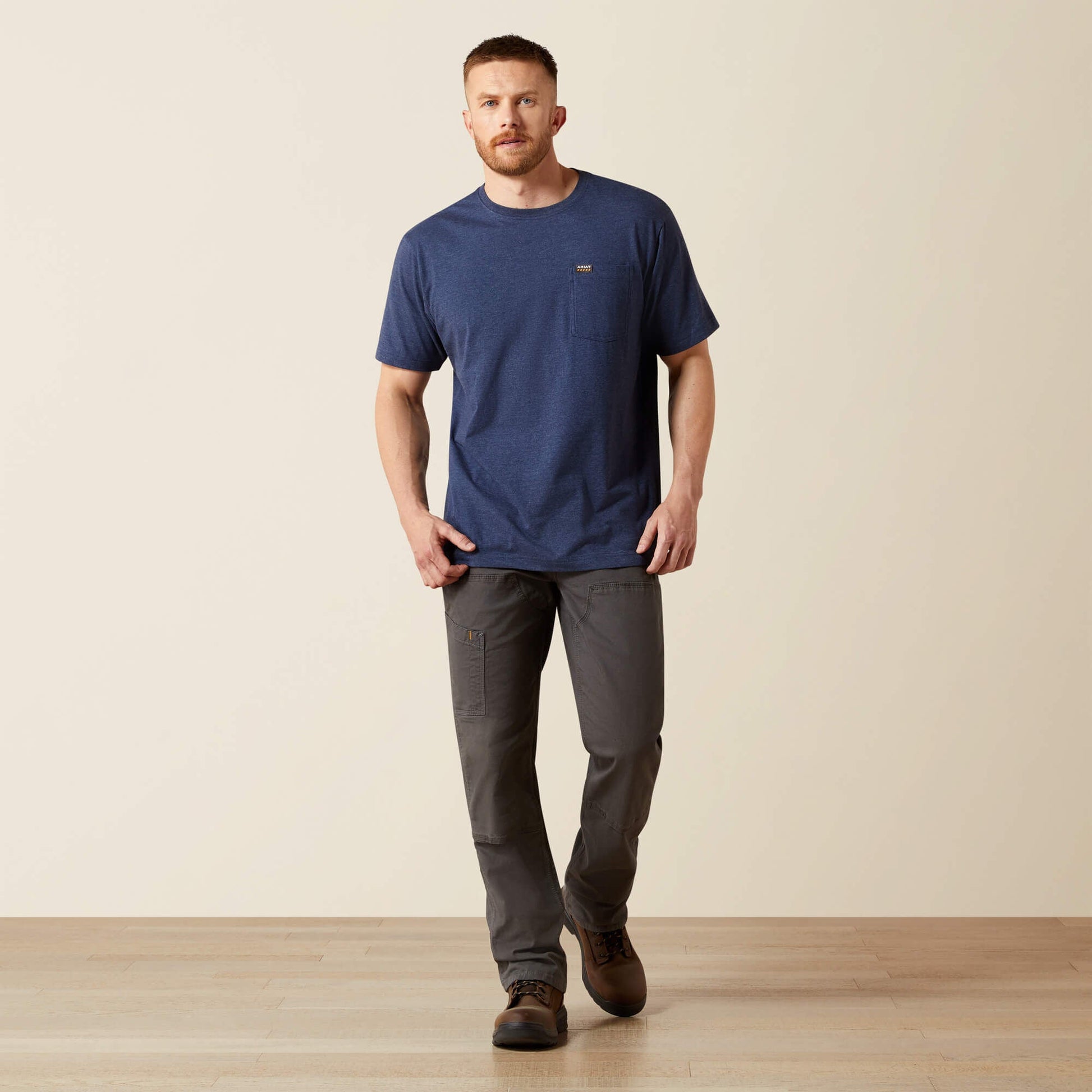 Rebar Cotton Strong Standard Pocket T-Shirt Men | Ariat outlet