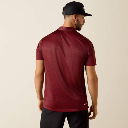 All Over Print Fitted Polo Men | Ariat for sale