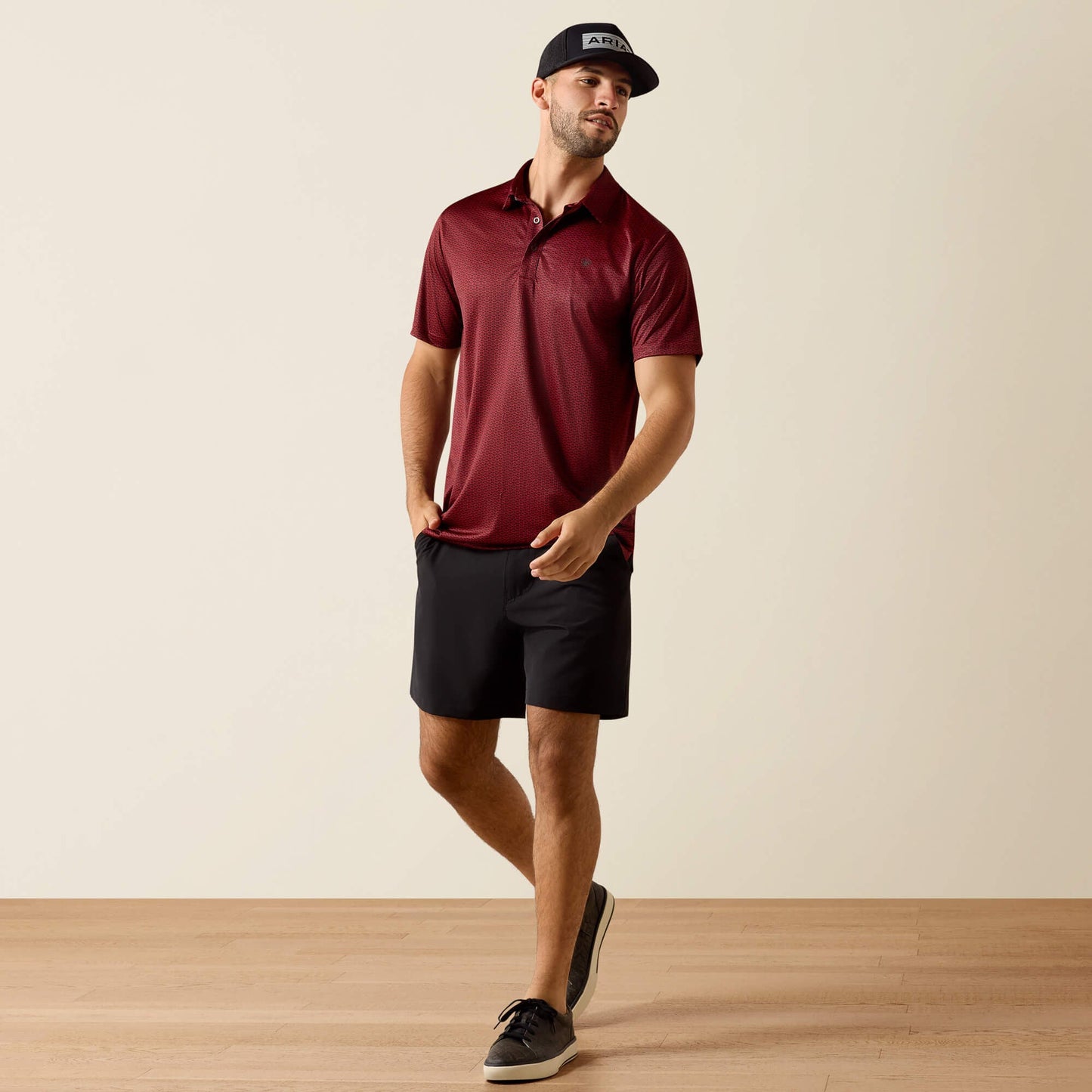 All Over Print Fitted Polo Men | Ariat for sale