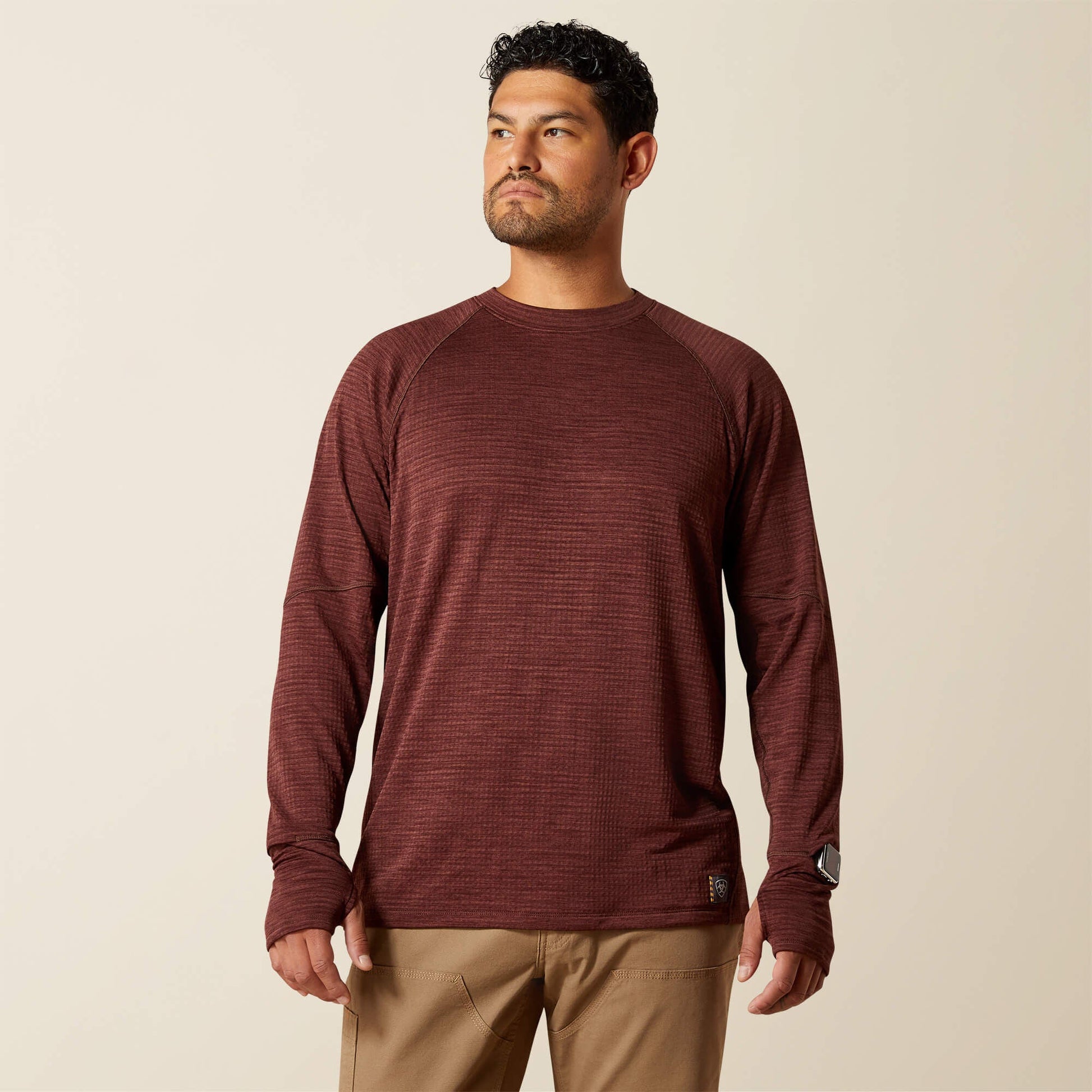 Rebar Gridwork Crewneck T-Shirt Men | Ariat sale