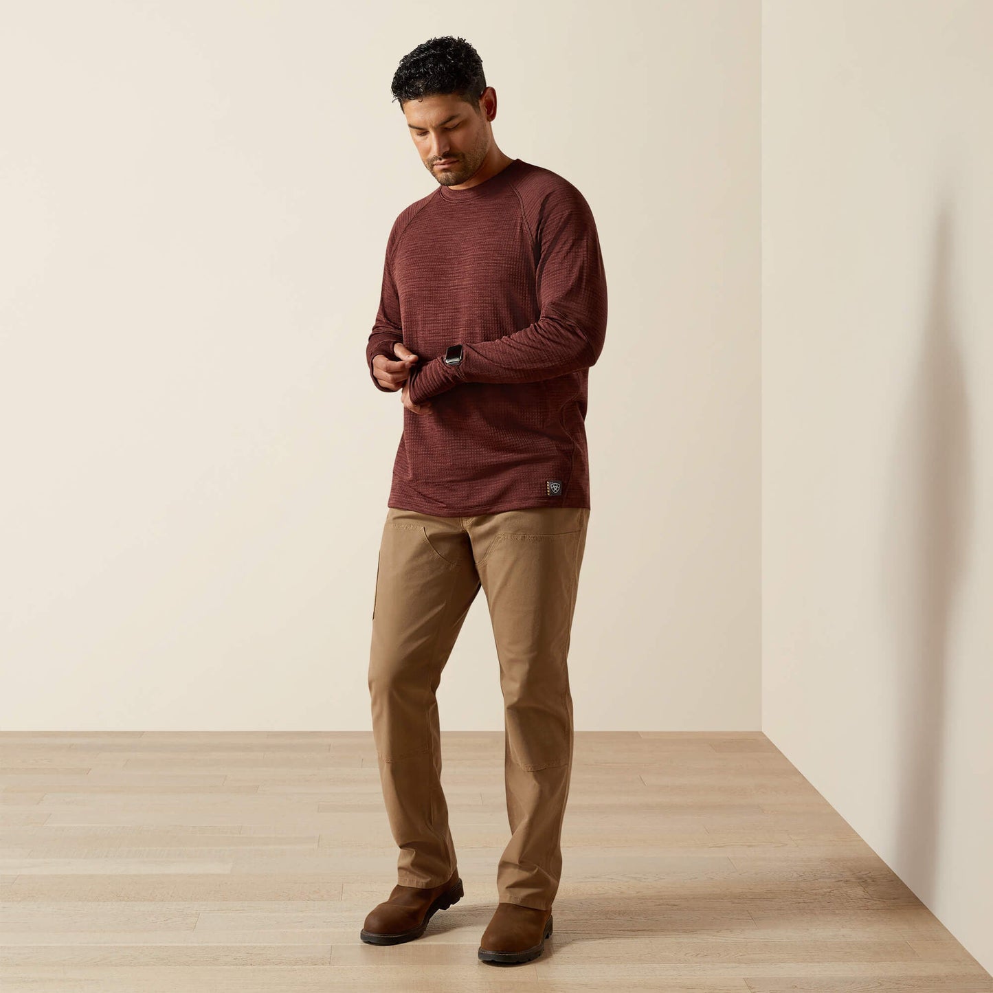 Rebar Gridwork Crewneck T-Shirt Men | Ariat sale
