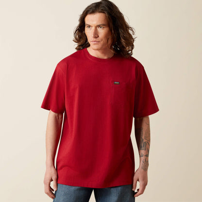 Rebar Cotton Strong Standard Pocket T-Shirt Men | Ariat on sale