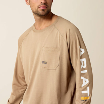 Rebar Heat Fighter T-Shirt Men | Ariat discount