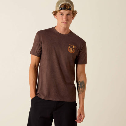 Ariat Stripe Patriotic Badge T-Shirt Men | Ariat online shop
