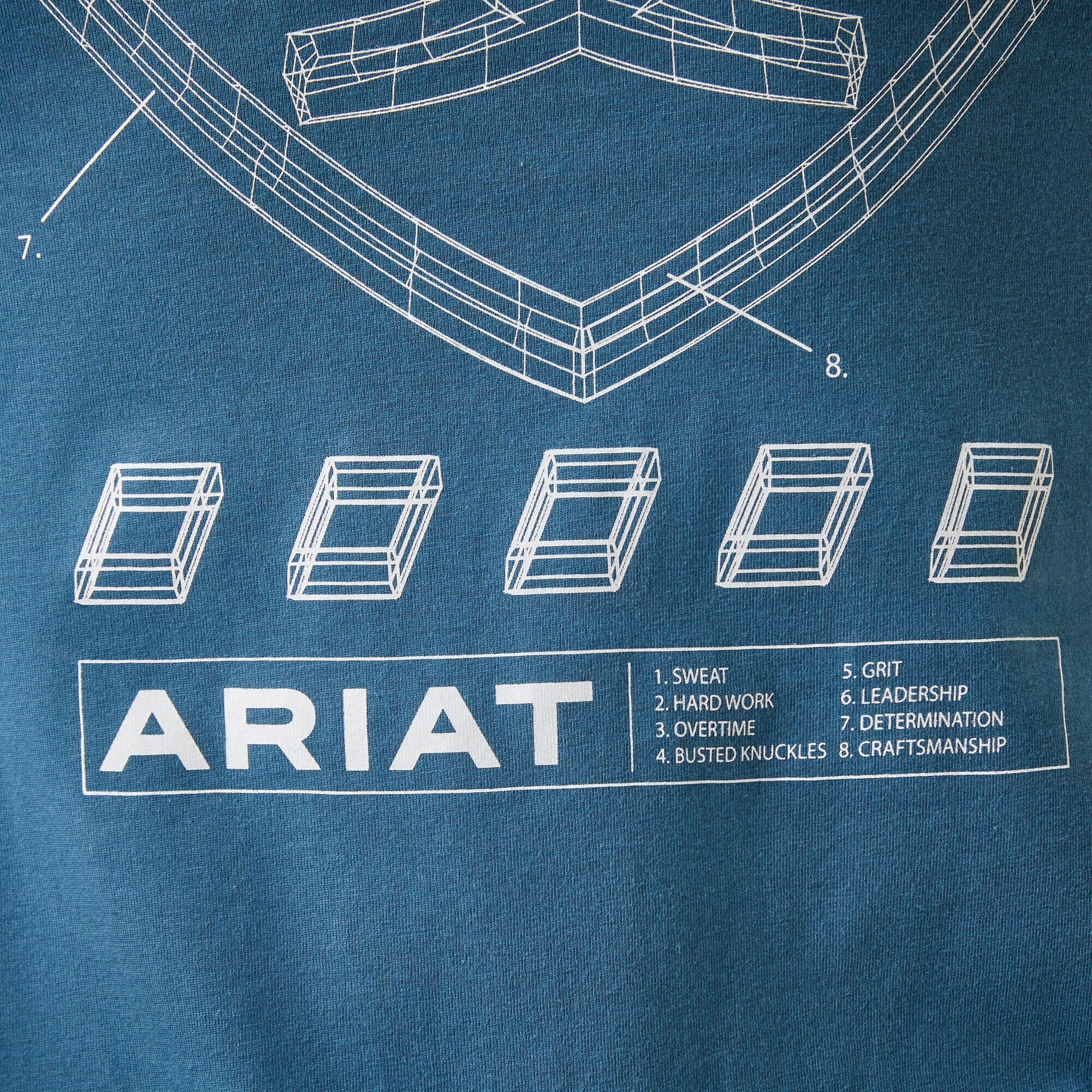 Rebar Workman Blueprint Men | Ariat sale