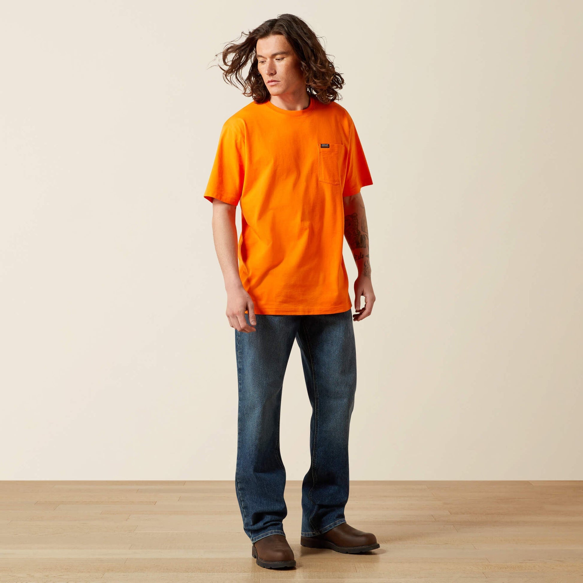 Rebar Cotton Strong Standard Pocket T-Shirt Men | Ariat on sale