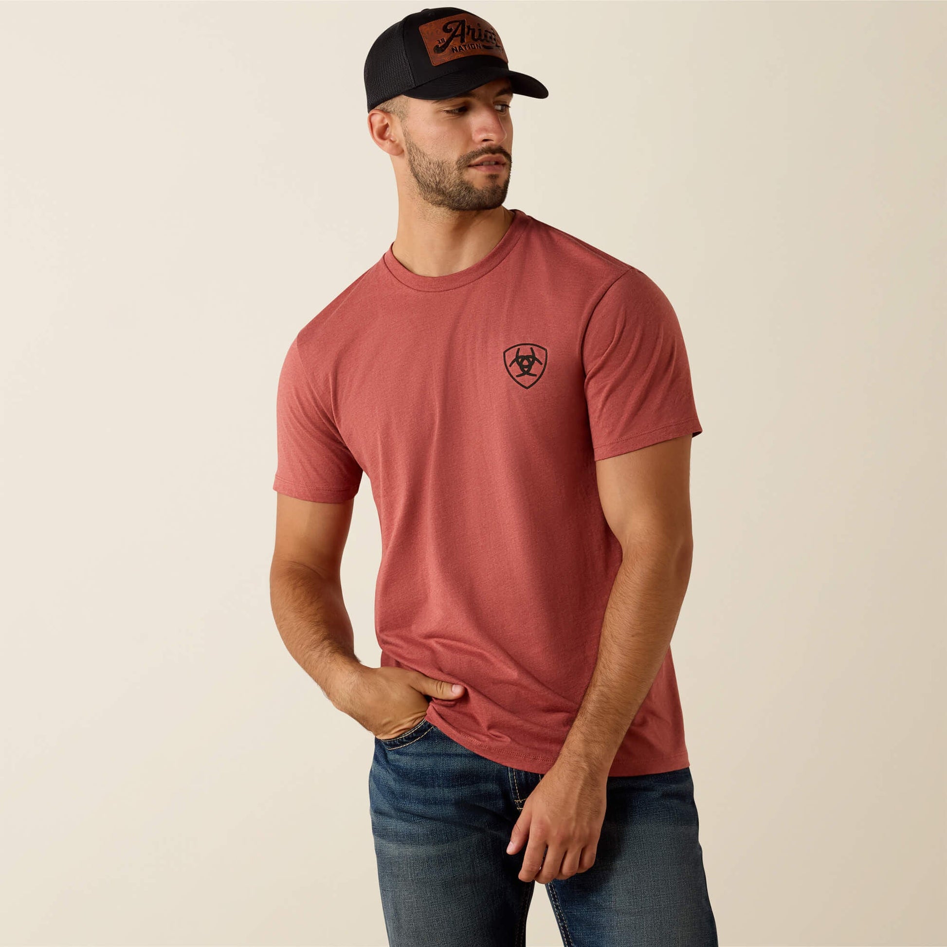 Ariat Banner Badge T-Shirt Men | Ariat discount