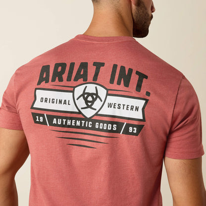 Ariat Banner Badge T-Shirt Men | Ariat discount