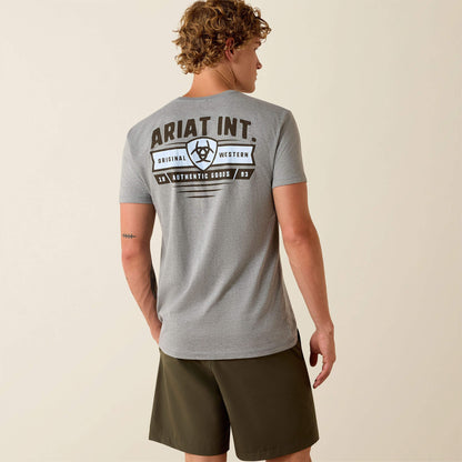 Ariat Banner Badge T-Shirt Men | Ariat online shop