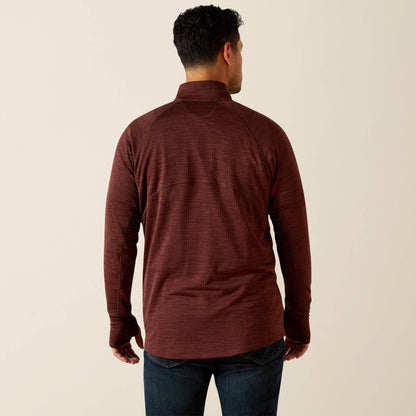 Rebar Gridwork Baselayer 1/4 Zip T-Shirt Men | Ariat on sale