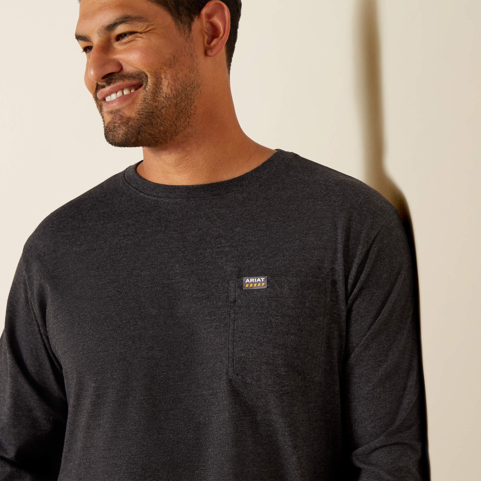Rebar Cotton Strong Standard Logo Pocket T-Shirt Men | Ariat discount