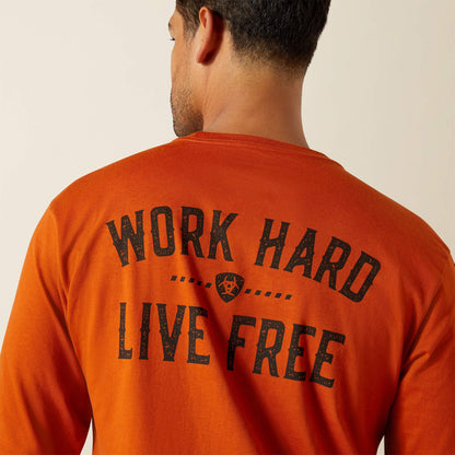 Rebar Cotton Strong WHLF T-Shirt Men | Ariat outlet