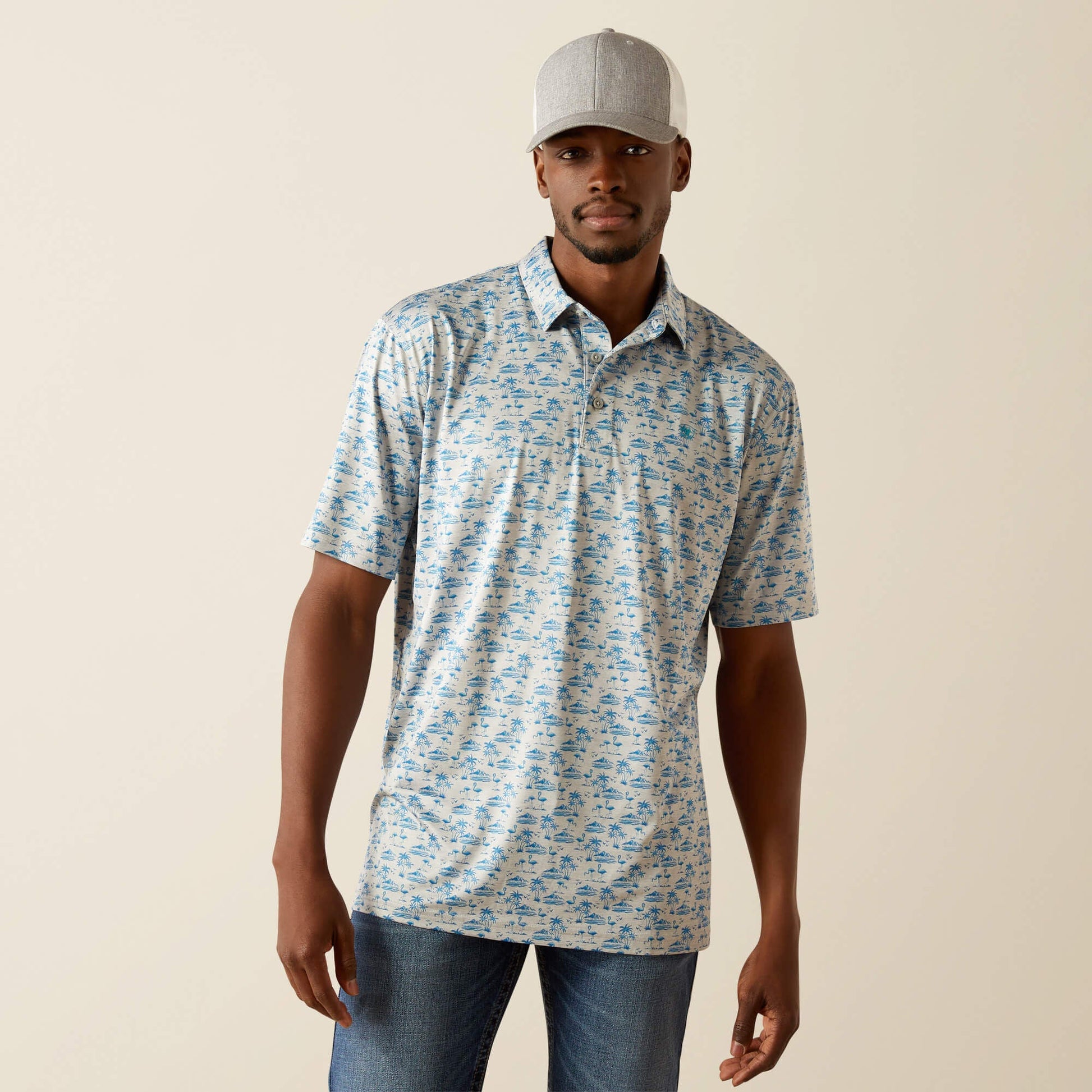 Charger 2.0 Printed Polo Men | Ariat for sale