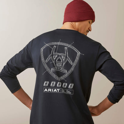 Rebar Workman Blueprint Men | Ariat outlet
