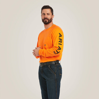 Rebar Cotton Strong Graphic T-Shirt Men | Ariat for sale