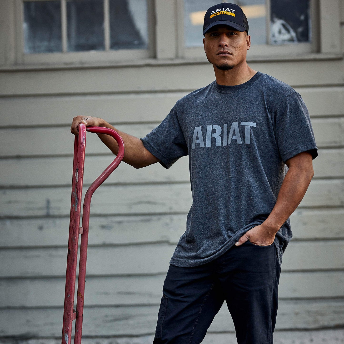 Rebar Cotton Strong Block Men | Ariat for sale