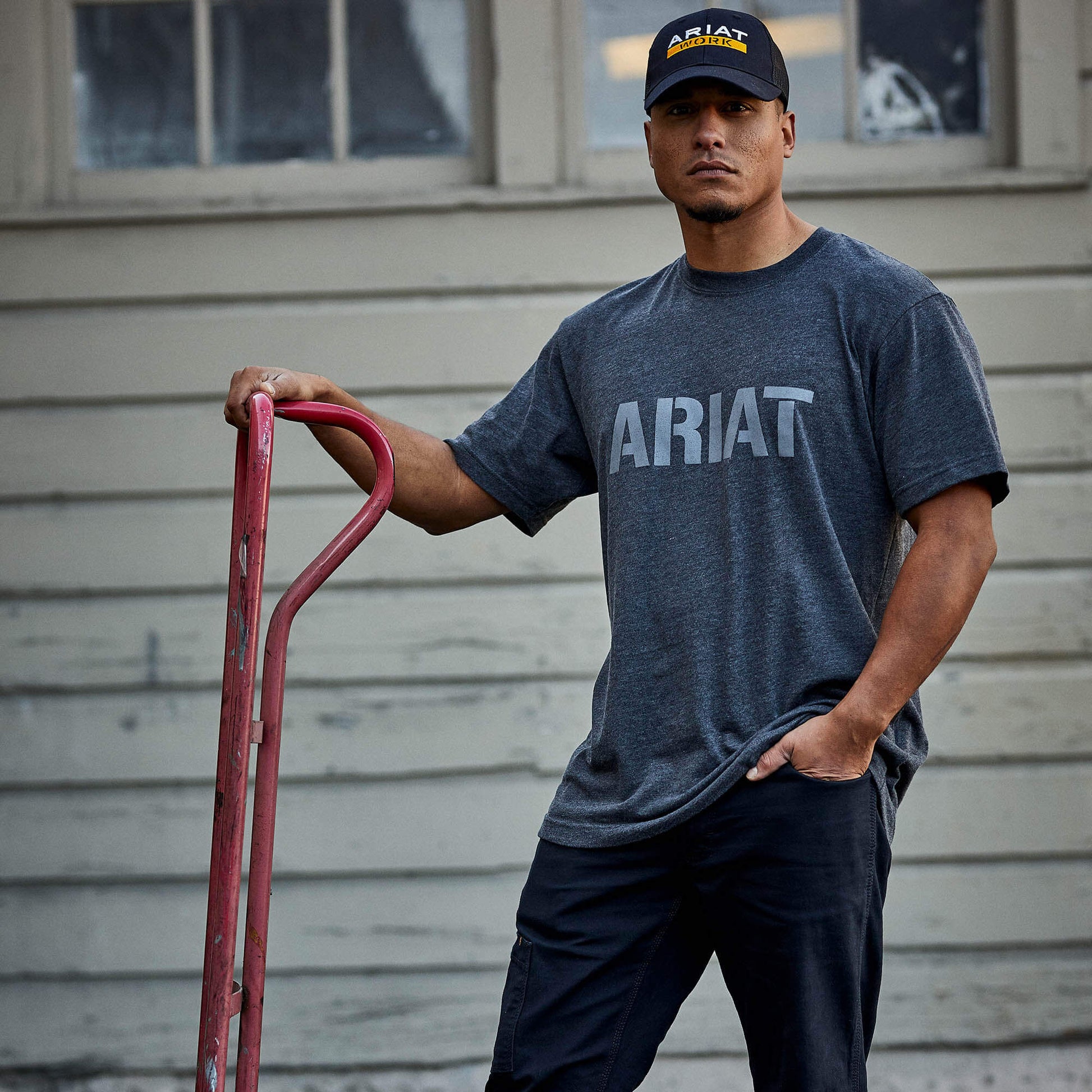Rebar Cotton Strong Block Men | Ariat for sale