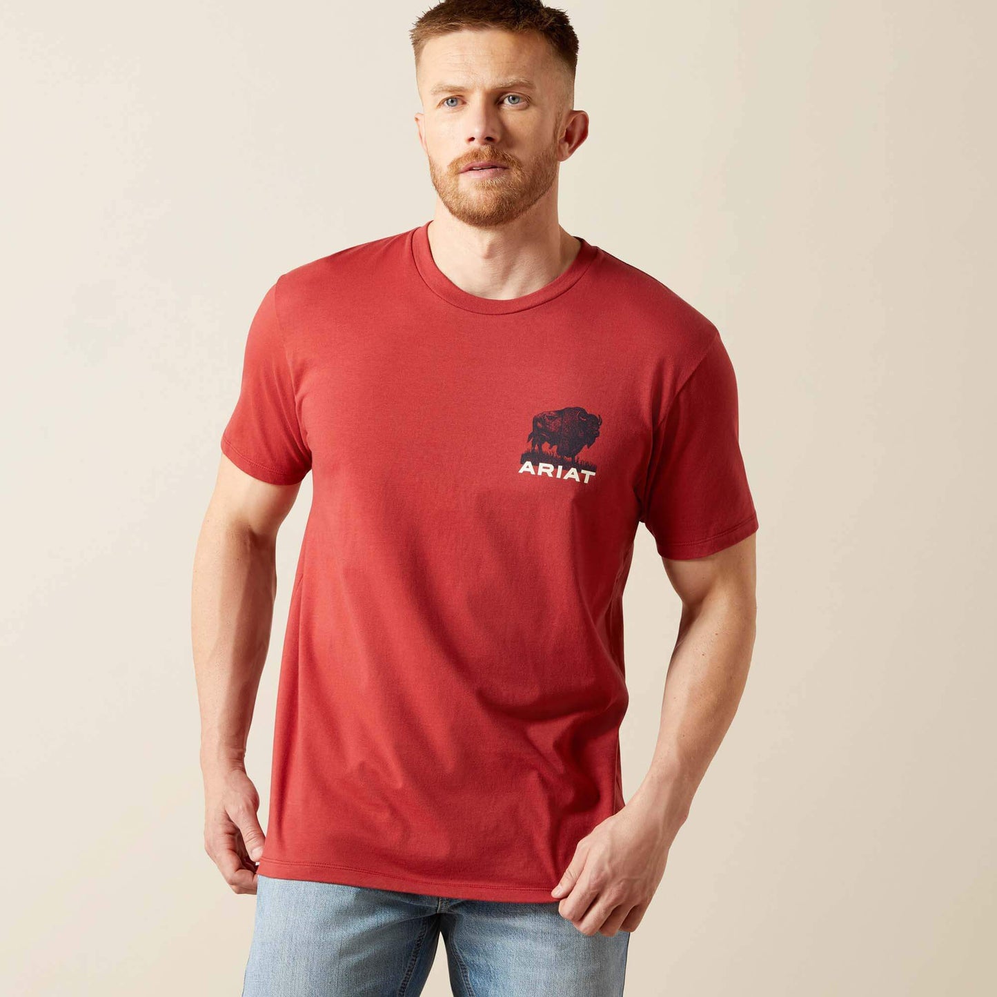 Ariat Buffalo Flag T-Shirt Men | Ariat outlet