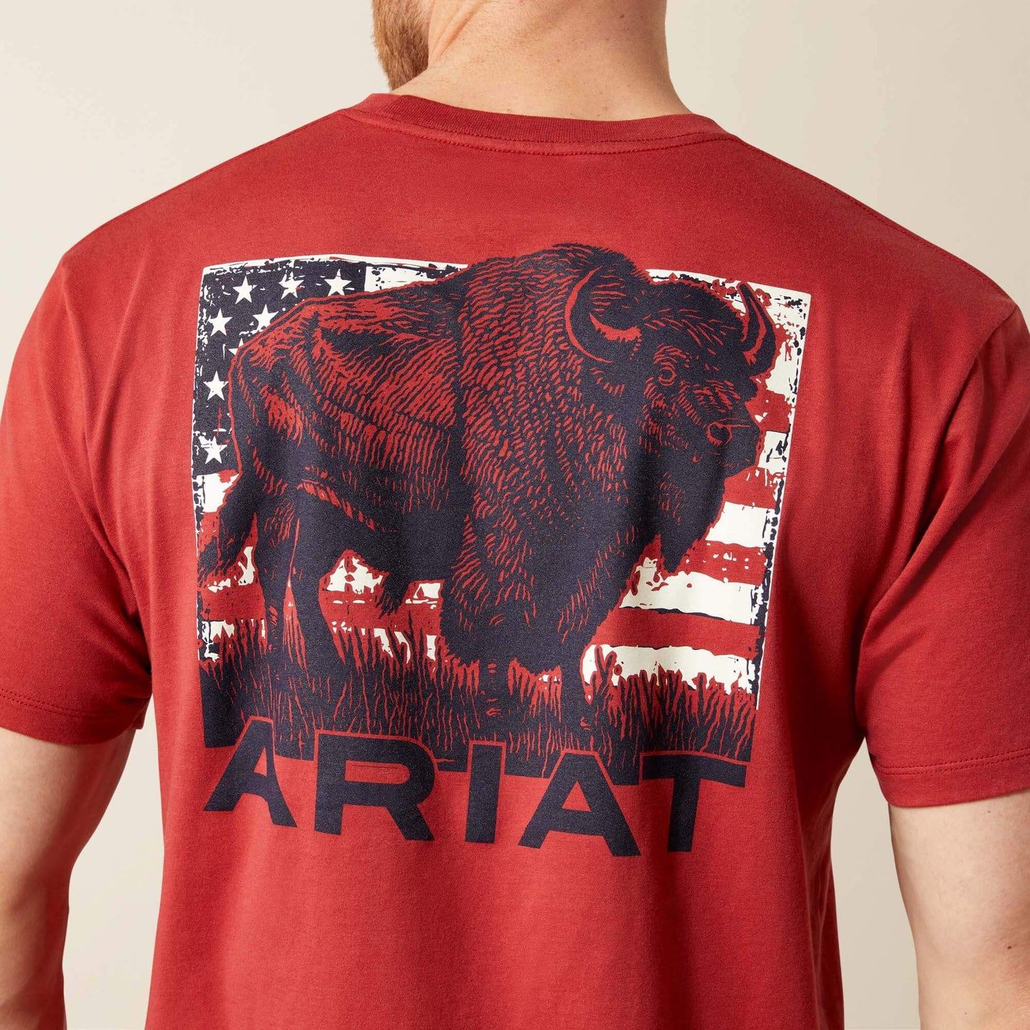Ariat Buffalo Flag T-Shirt Men | Ariat outlet