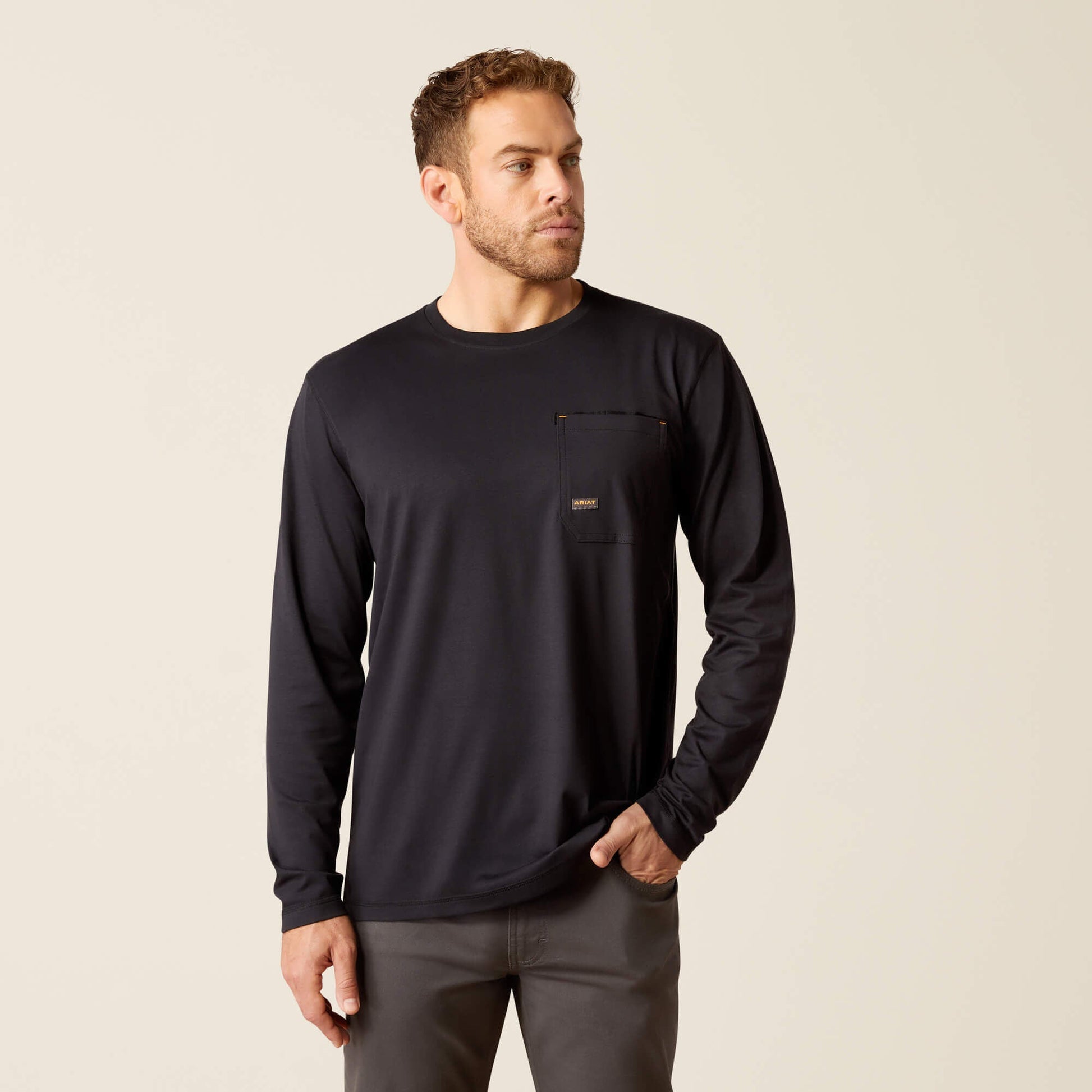 Rebar Workman Chrome Moto Eagle T-Shirt Men | Ariat sale