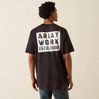 Rebar Workman Brickyard T-Shirt Men | Ariat discount