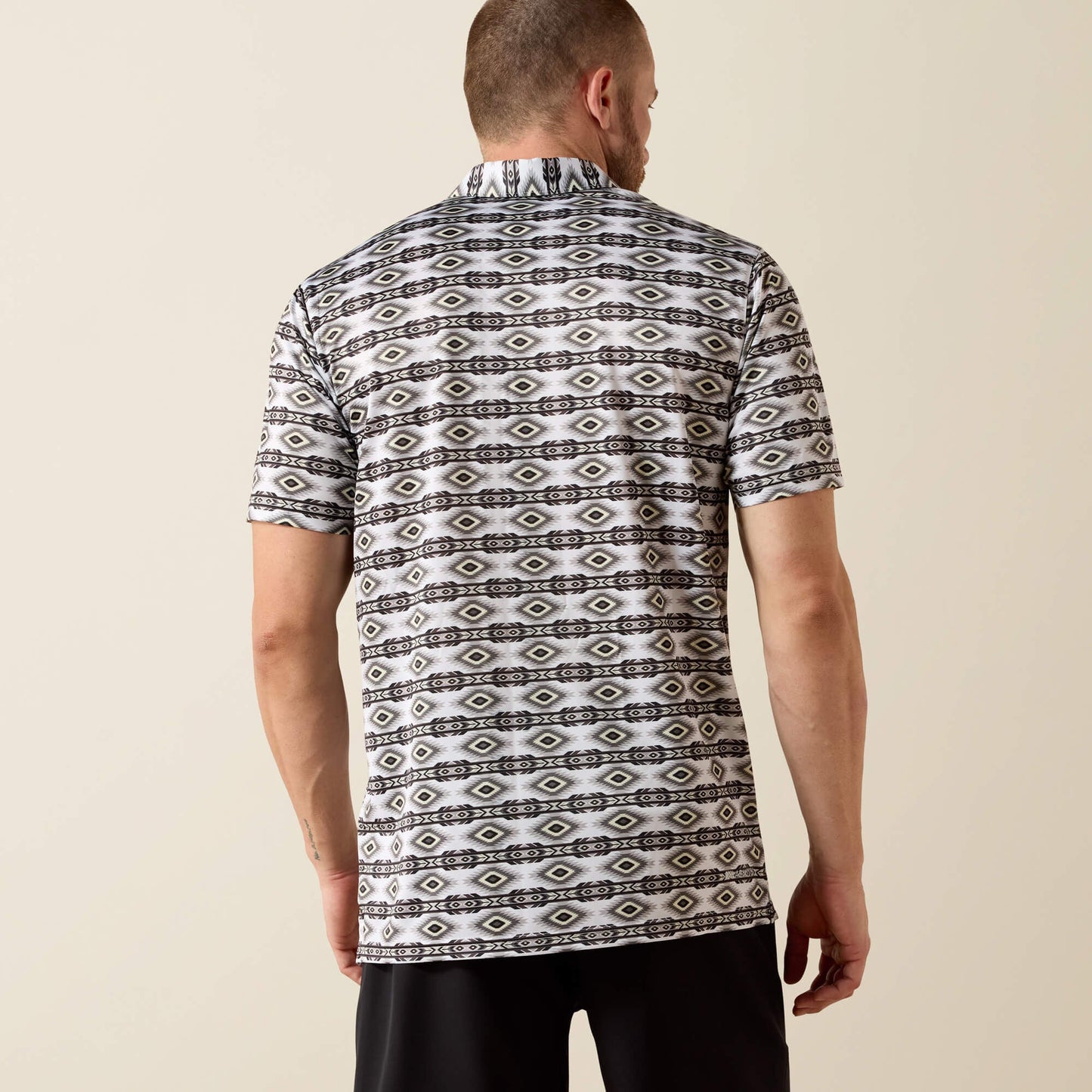 All Over Print Fitted Polo Men | Ariat discount