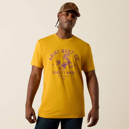 Ariat College Bronc Classic Fit T-Shirt Men | Ariat for sale