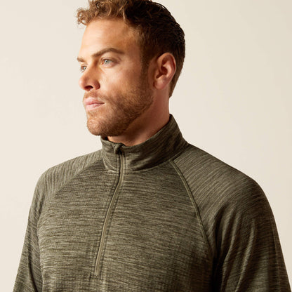 Rebar Gridwork Baselayer 1/4 Zip T-Shirt Men | Ariat outlet