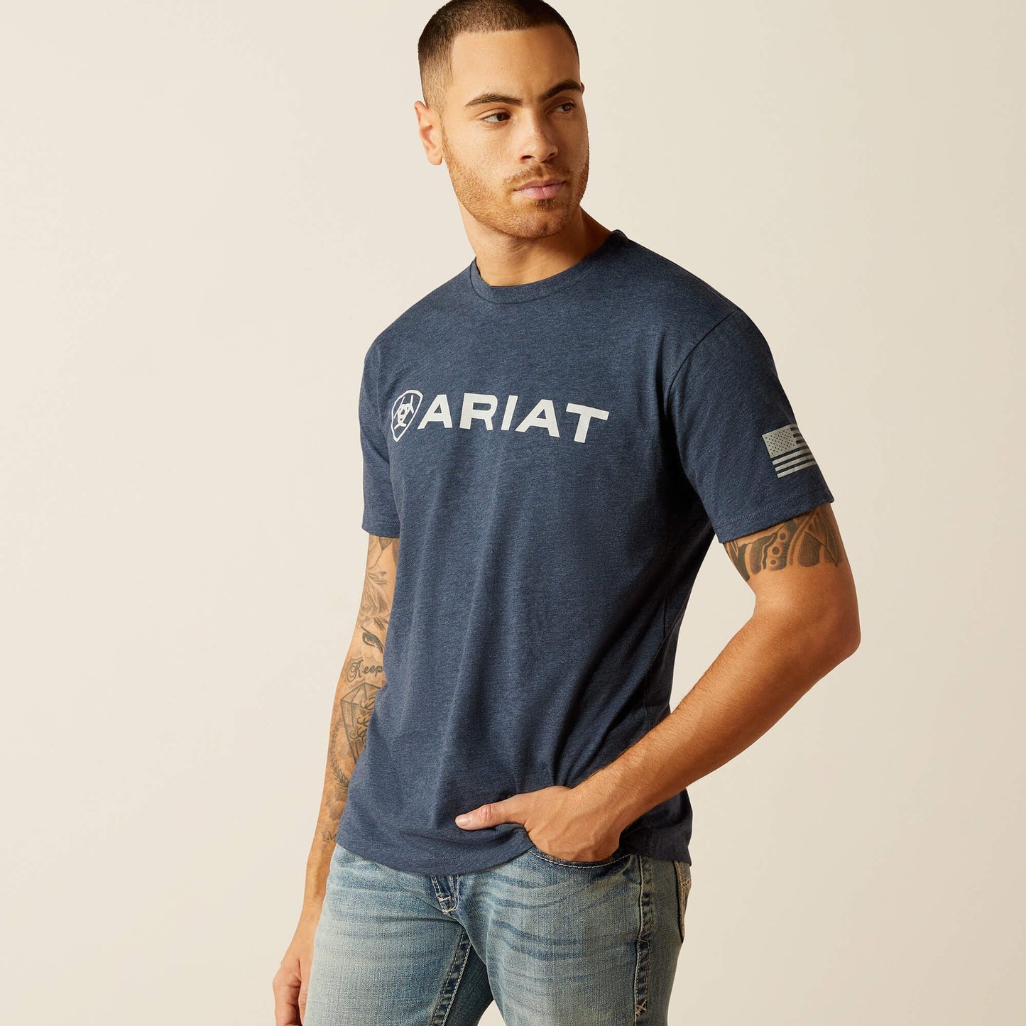 Ariat Shield Flag T-Shirt Men | Ariat online shop