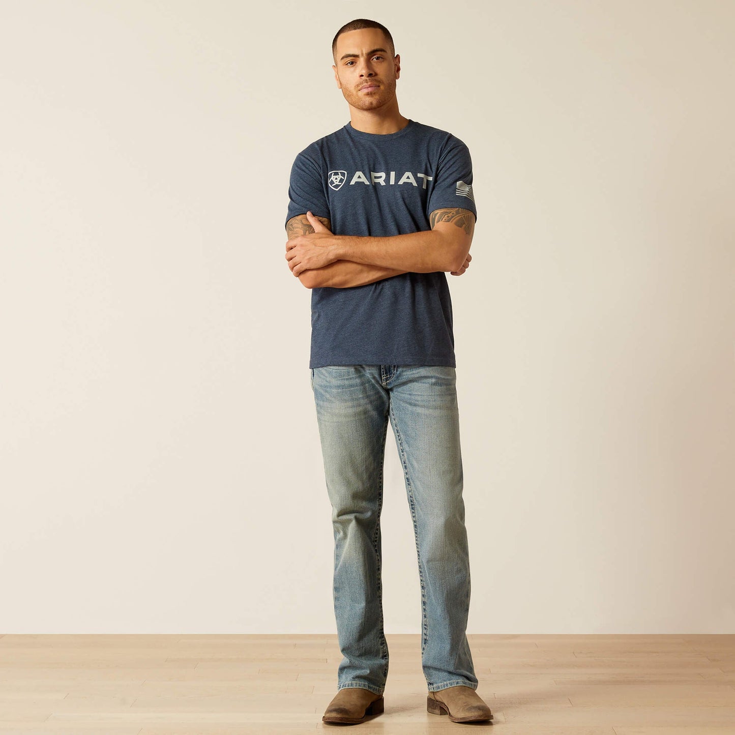 Ariat Shield Flag T-Shirt Men | Ariat online shop