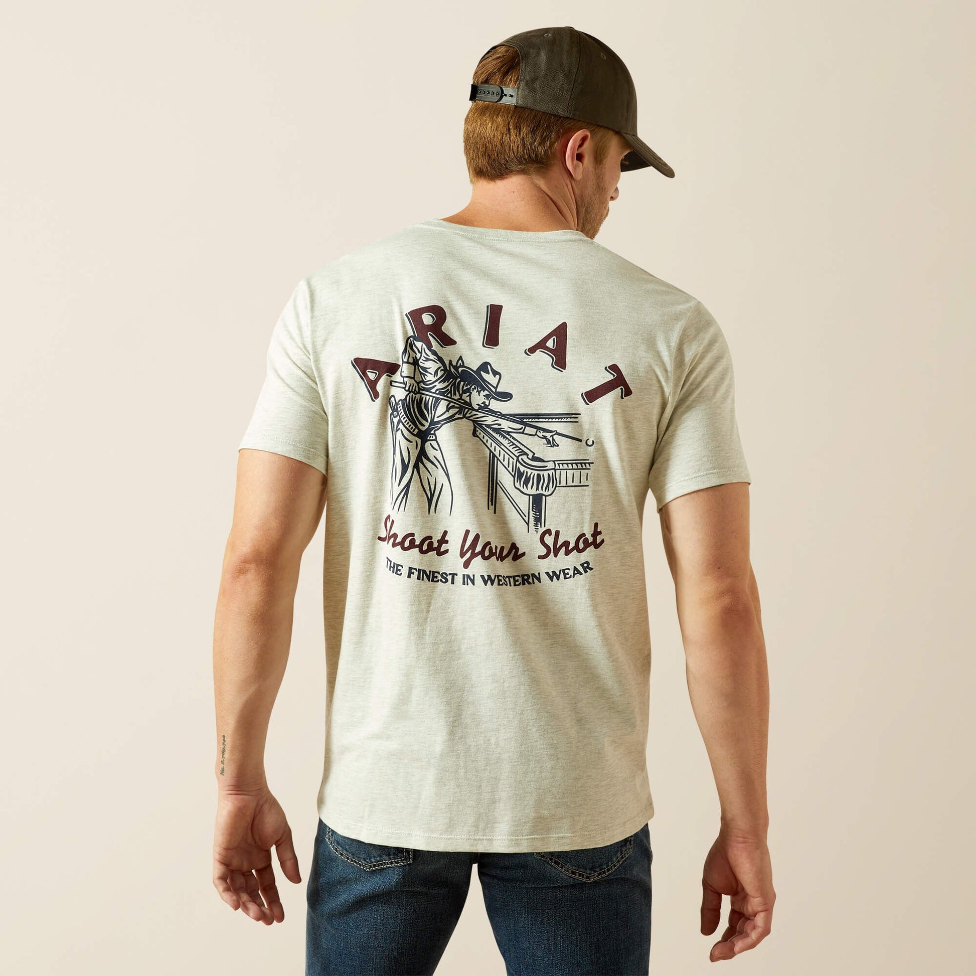 Ariat Straight Shooter T-Shirt Men | Ariat outlet