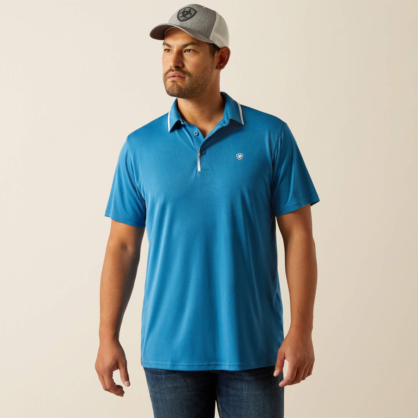 Welded TEK Fitted Short Sleeve Polo Men | Ariat discount
