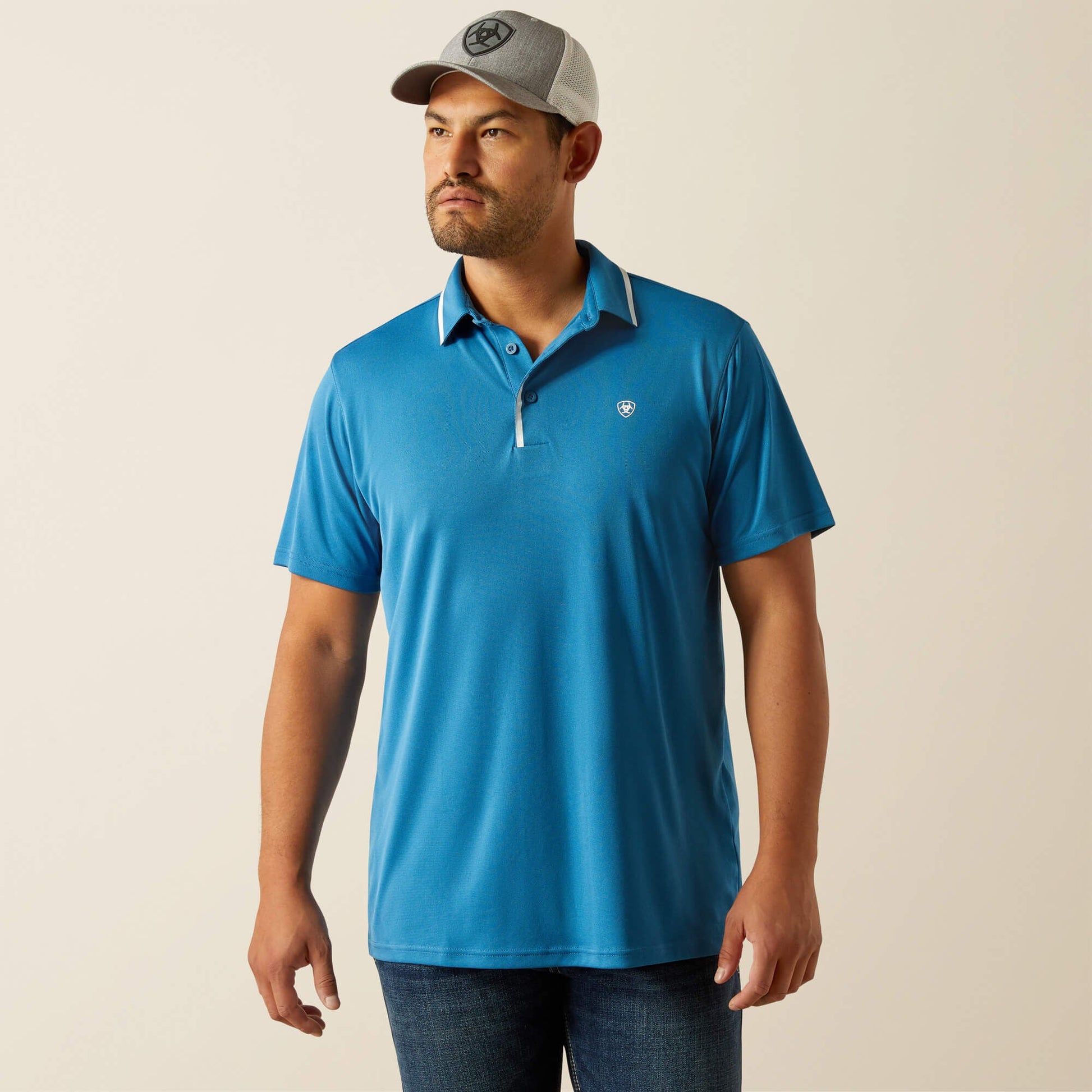 Welded TEK Fitted Short Sleeve Polo Men | Ariat discount