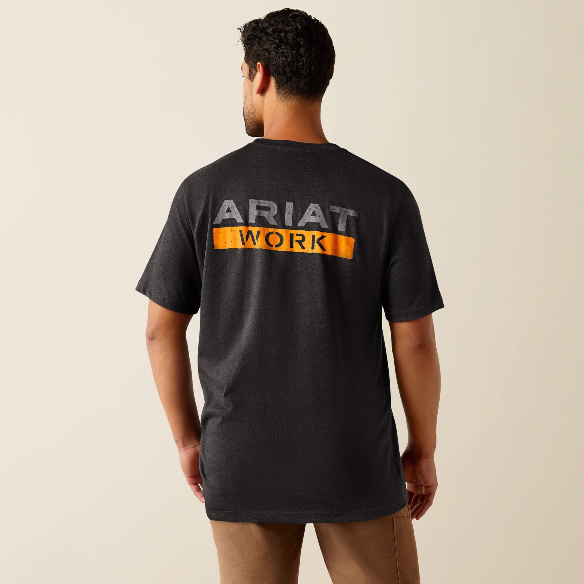 Rebar Cotton Strong Logo T-Shirt Men | Ariat online shop