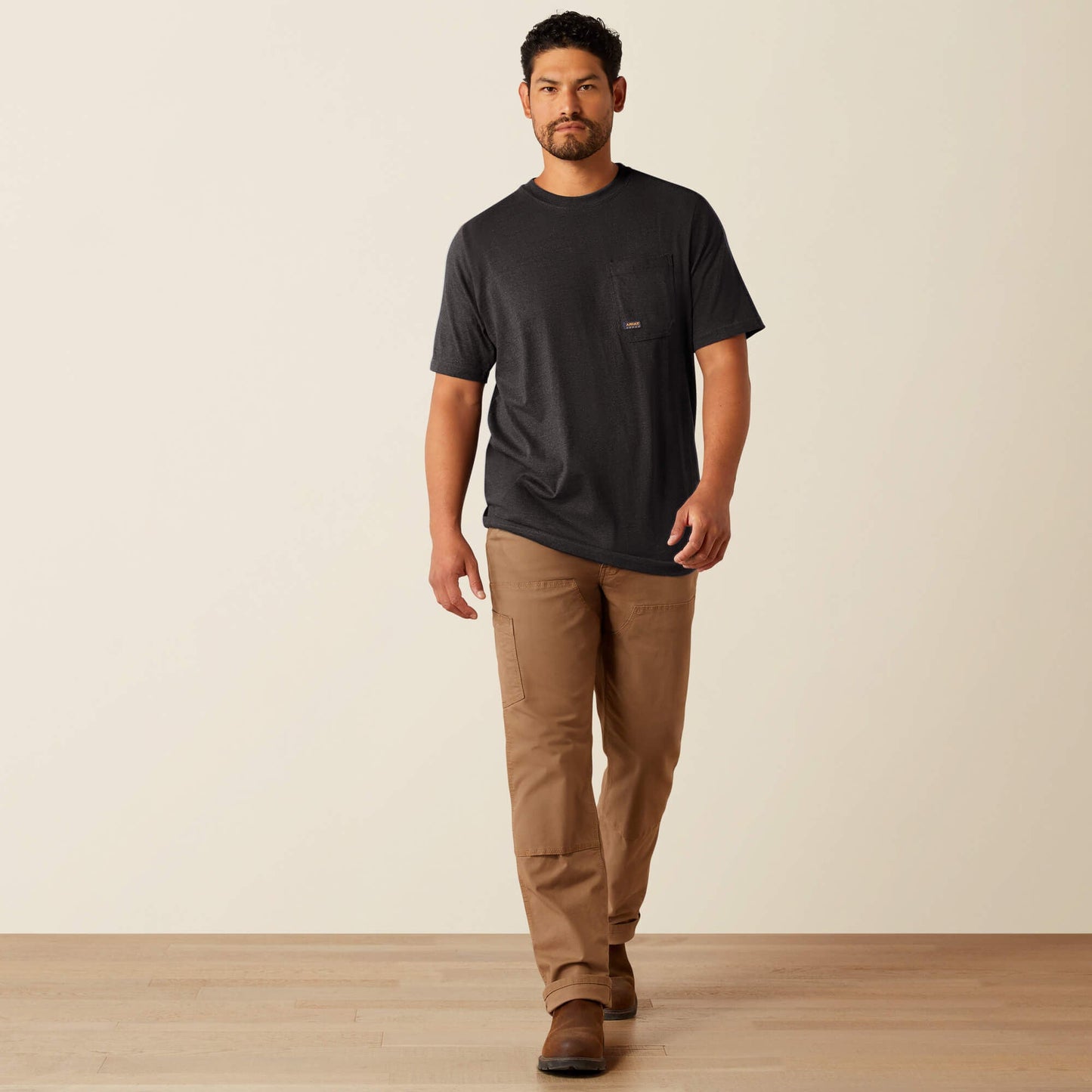 Rebar Cotton Strong Logo T-Shirt Men | Ariat online shop