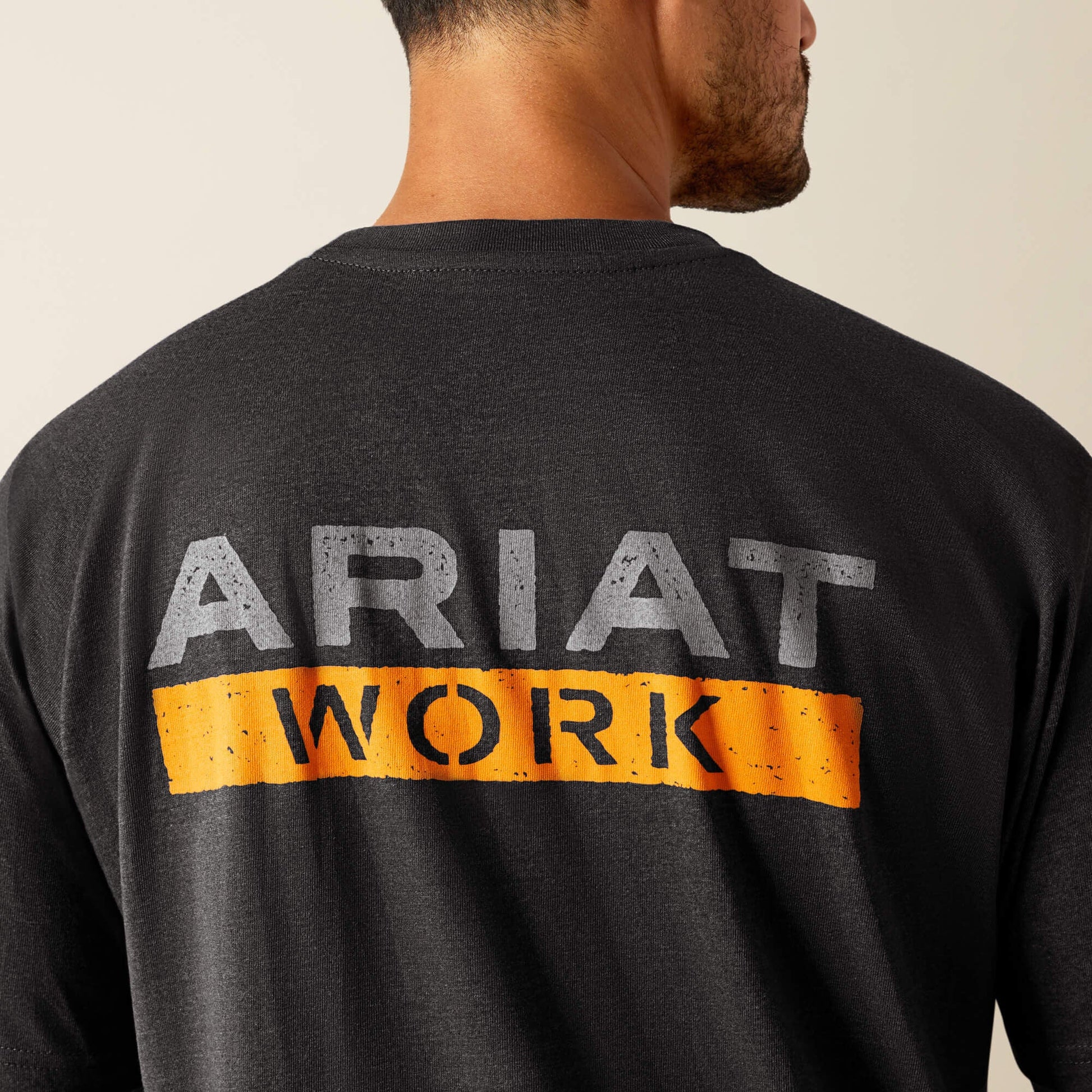Rebar Cotton Strong Logo T-Shirt Men | Ariat online shop