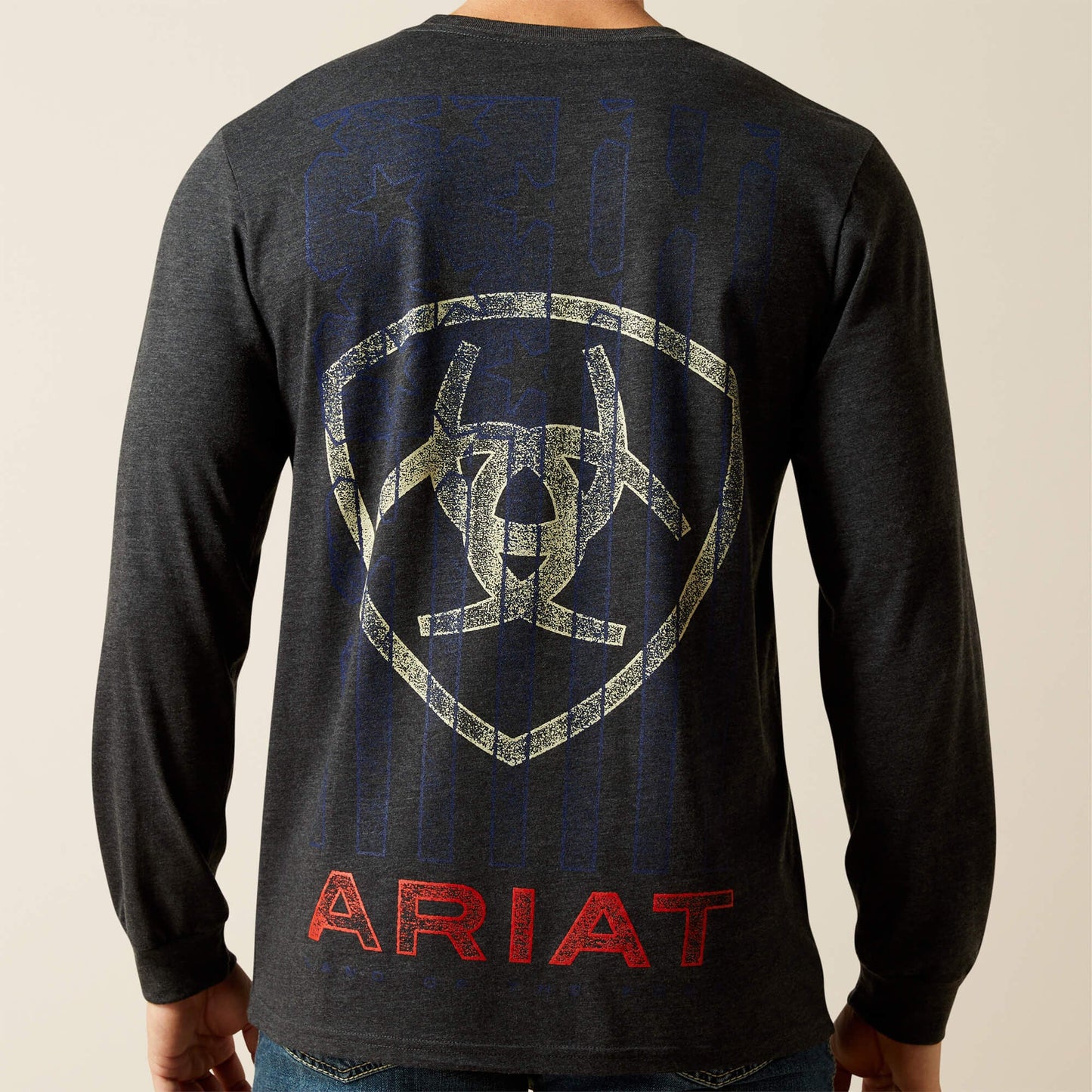 Ariat Stamped Freedom Classic Fit Long Sleeve T-Shirt Men | Ariat for sale