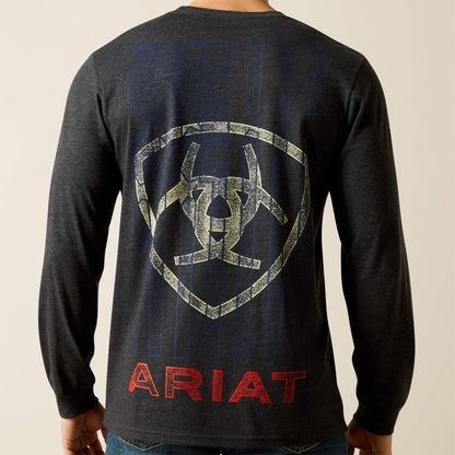 Ariat Stamped Freedom Classic Fit Long Sleeve T-Shirt Men | Ariat for sale