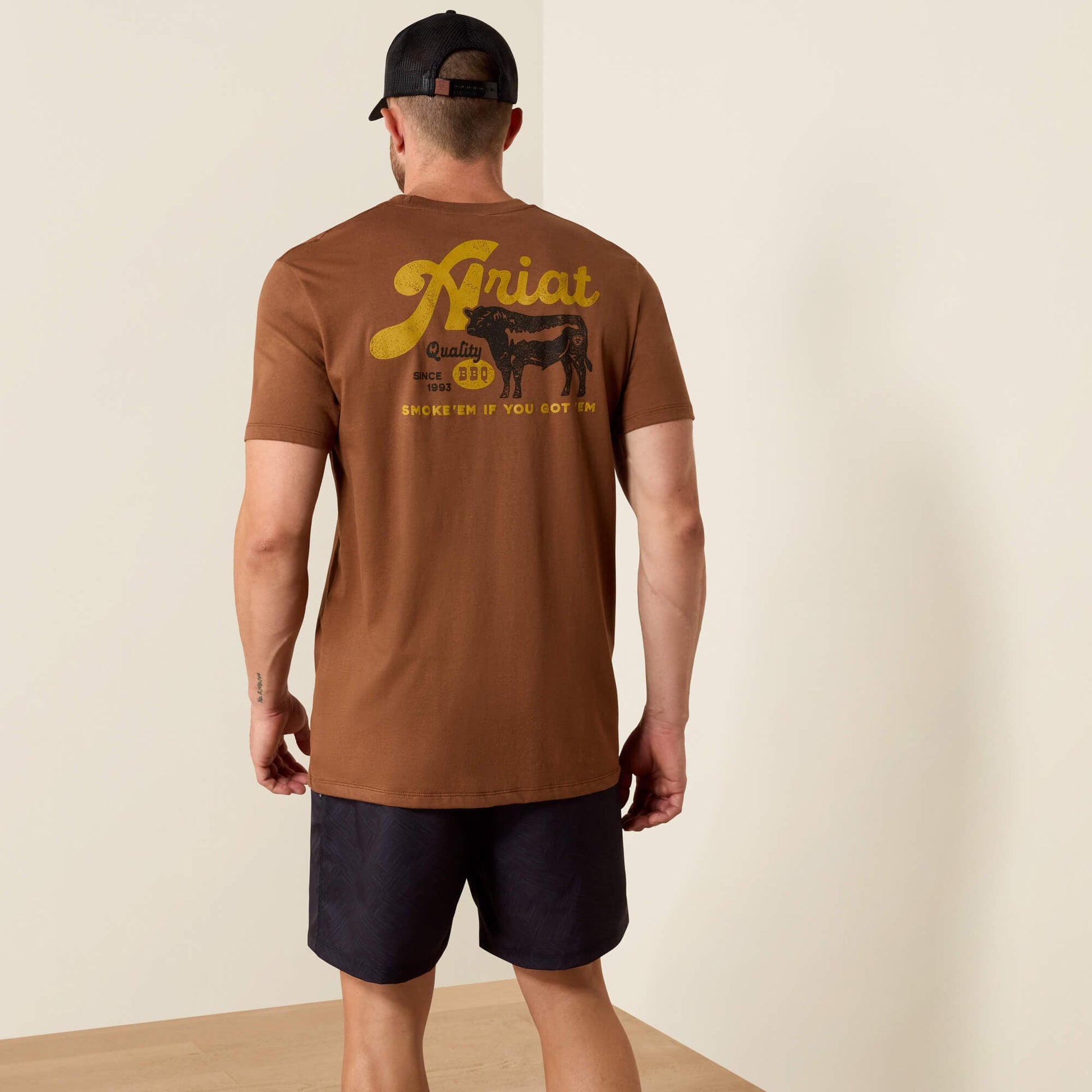 Ariat BBQ Smoke Classic Fit T-Shirt Men | Ariat sale